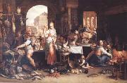 Frans Snyders Joachim Antonisz Uytewael Kitchen Scene (mk14) Germany oil painting artist